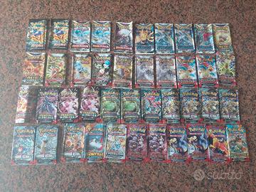 Lotto bustine vuote Pokémon