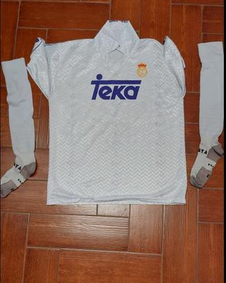 Maglia calcio Teka Real Madrid colore bianco