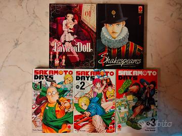 📚 Lotto di Manga 064 – Vari Titoli 📚