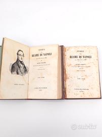 Libro Antico Storia Reame Di Napoli Colletta 1848