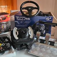 thrustmaster t500rs + Ferrari F1 wheel add on