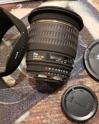 Per Nikon Sigma 20mm 1:1.8 D EX DG ASPHERICAL