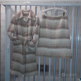 Completo Tailleur Vintage anni 60 Lana Mohair