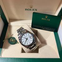 Rolex Datejust 126300 White 2022 mai indossato