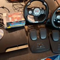ps3 giochi e volanti con pedaliera