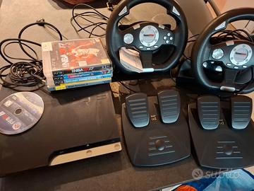 ps3 giochi e volanti con pedaliera