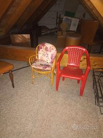 sedie poltroncine usate