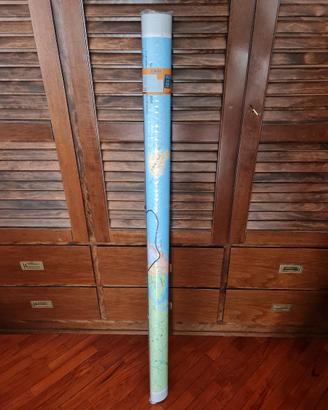 Mappa carta politica Europa nuova ist. Militare