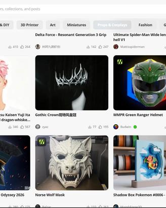 Stampa 3d: scegli tu da un immenso catalogo