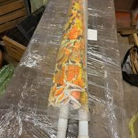 Ombrellone da esterno vintage floreale