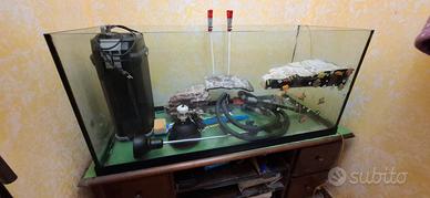 Acquario 200 lt completo 