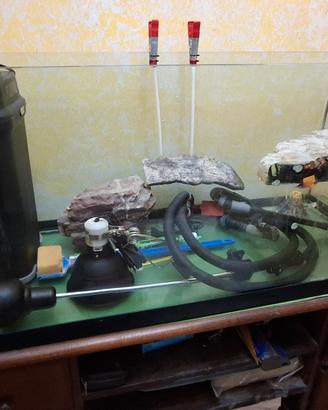 Acquario 200 lt completo 