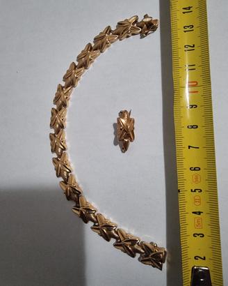 bracciale +spilla 