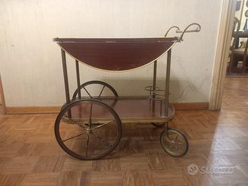 carrello portavivande vintage
