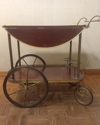 carrello portavivande vintage