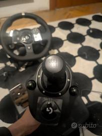 volante Logitech g920 con shifter manuale 