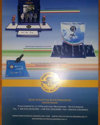 186 - CATALOGO - OROLOGI FRECCE TRICOLORI - 2014