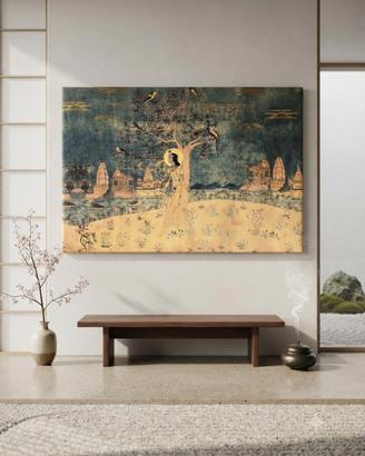 Arazzo "L'Albero della Vita "  - Mimas  - 151×101