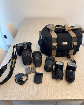 Nikon d300 più accessori