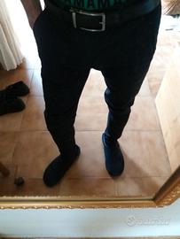 pantalone nero uomo taglia 46