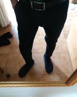pantalone nero uomo taglia 46