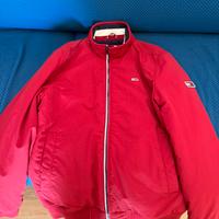 Giacca Tommy Hilfiger rossa imbottita TAGLIA S