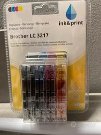 cartucce inchiostro stampante brother lc 3217