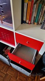 libreria IKEA KALLAX 4X4 BIANCA