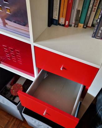 libreria IKEA KALLAX 4X4 BIANCA