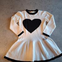 Abito molto carino Twin-Set bianco e nero 2-3 anni