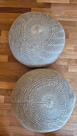Due Pouf Sandared Ikea 45 cm