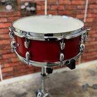 Rullante Restaurato 14”x5.5” Rosso Rubino