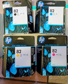 cartucce HP82 4 unità 