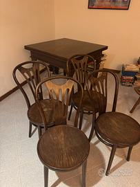 Tavolo con set di 4 sedie ZPM Rodomsko