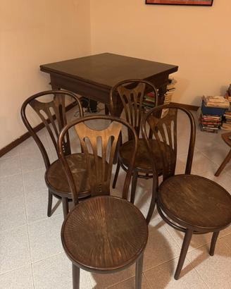 Tavolo con set di 4 sedie ZPM Rodomsko