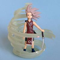 Naruto Sakura Haruno Gashapon Bandai mini figure