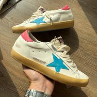 Golden Goose Superstar Private Rosa e Azzurre
