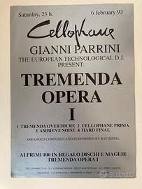 Biglietti flyers disco Cellophane Gianni Parrini