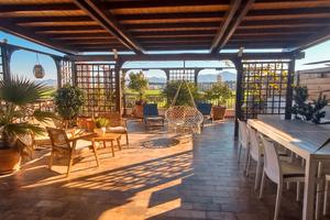 Attico 125mq.+pergola 80mq. Lastrico 200mq. escl