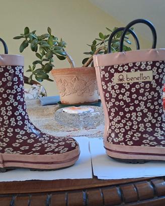 Stivaletti impermeabili per bambina Benetton 