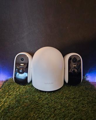 WUUK Kit Videosorveglianza Wireless