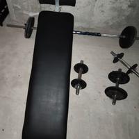 PALESTRA COMPLETA COMETA FOTO  + PESI