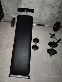 PALESTRA COMPLETA COMETA FOTO  + PESI