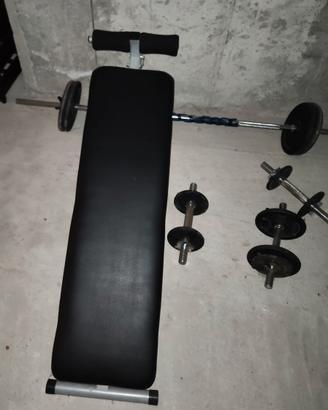 PALESTRA COMPLETA COMETA FOTO  + PESI