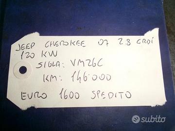 Motore jeep cherokee 2.8 crdi