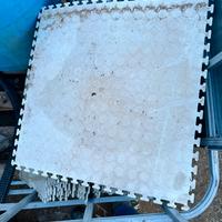 Tappeto sotto piscina GRE 50x50 circa 18/20mq