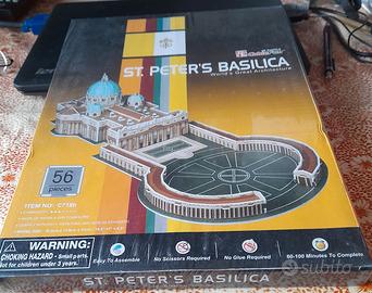 Puzzle 3D - Basilica San Pietro - CubicFun