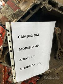 Cambio OM/lupetto 