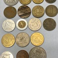 Lotto di 18 monete antiche straniere