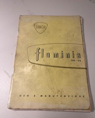 Uso e manutenzione lancia Flaminia